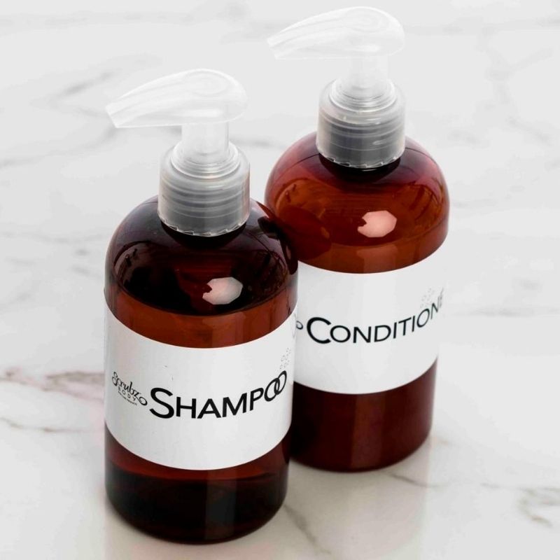 Natural Shampoo and Conditioner, from Scrubz Body