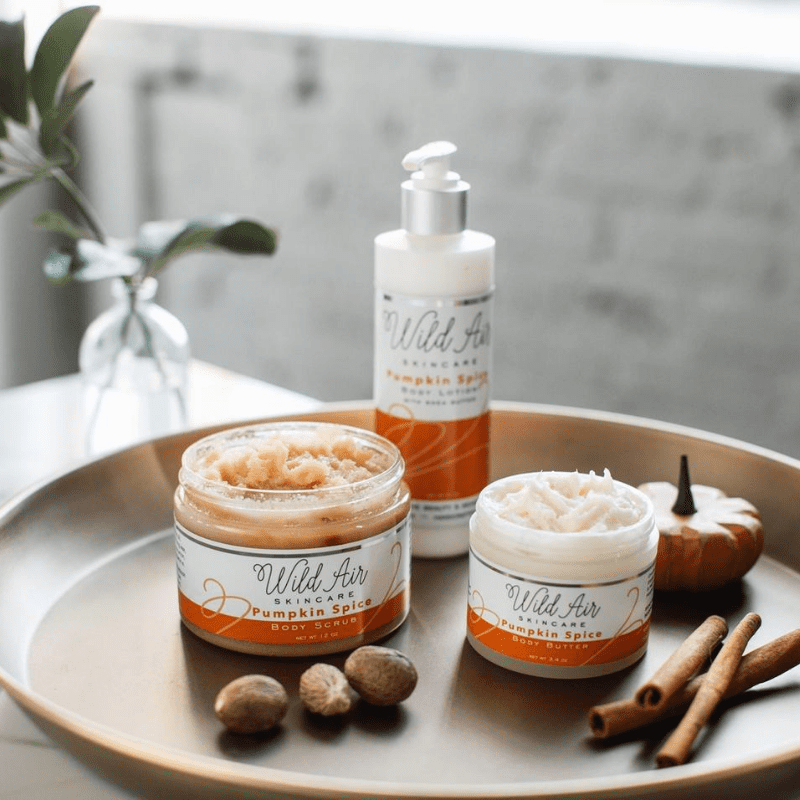 Pumpkin Spice Body Lotion, by Wild Air Skincare